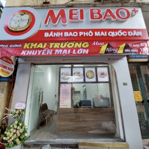 Cửa hàng thực phẩm Meibao siêu hot tại 96 Hồ Tùng Mậu
